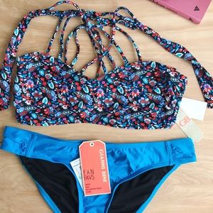 NWT Gianni Bini Fan Faves Bikini